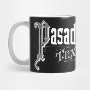Vintage Pasadena, TX Mug